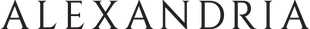 Alexandria black logo